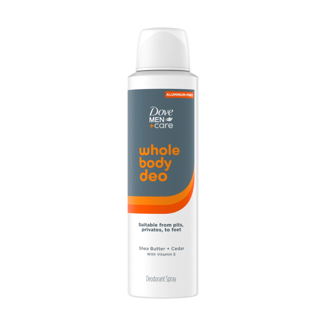 Dove Men+Care Whole Body Shea Butter + Cedar Deodorant Spray