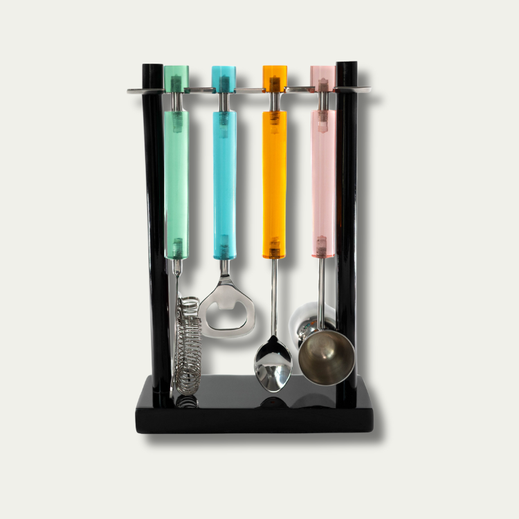 Gezellig Prism Collection Resin Barware Set
