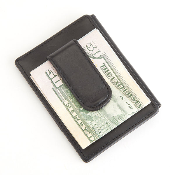 Money Clip Wallet in Black