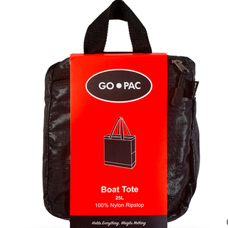 The Boat Tote in Black Ice