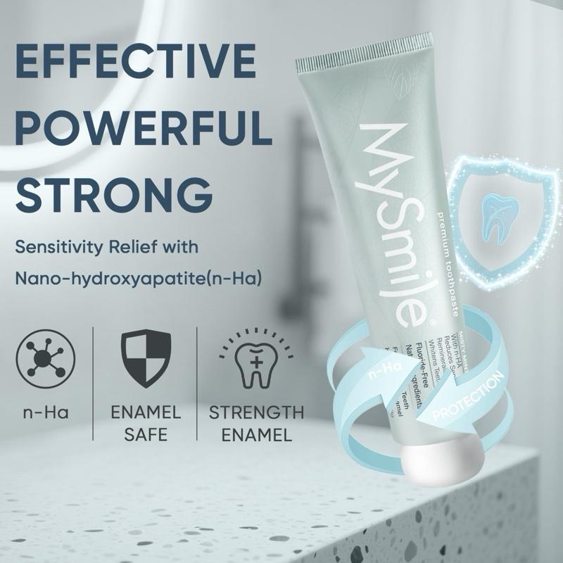 Nano-Hydroxyapatite Toothpaste for Sensitive Teeth 2 Pack
