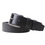 Nick Buffalo Leather 4 CM Belt in Black