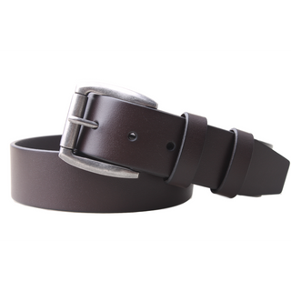 Nick Buffalo Leather Belt in Brown