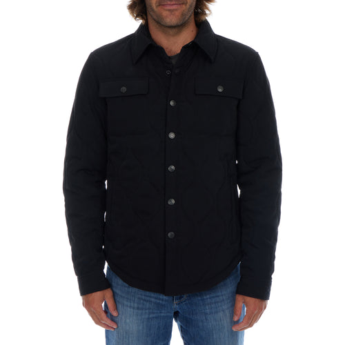 Dayton Quilted Jacket in Black