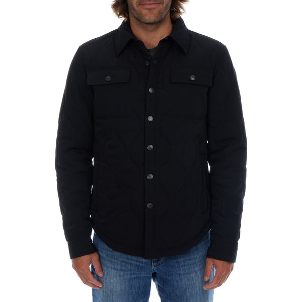 Dayton Quilted Jacket in Black