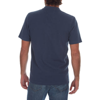 Johnny Collar Polo in Navy