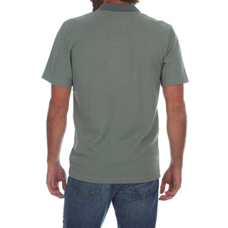 Johnny Collar Polo in Seafoam