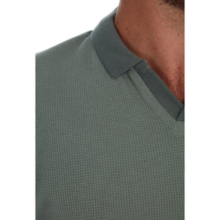 Johnny Collar Polo in Seafoam