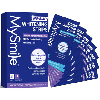 Teeth Whitening Strips with Natural Ingredients