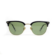 Black + Gold Stainless Steel / Olive Lens