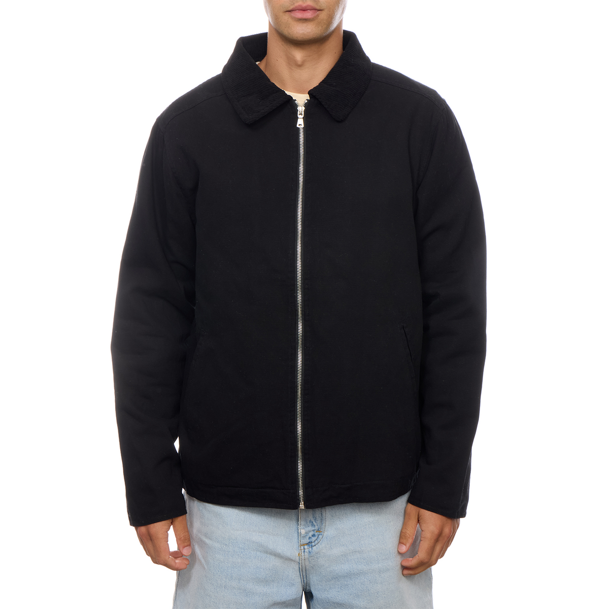Fred Twill Zip Up Jacket