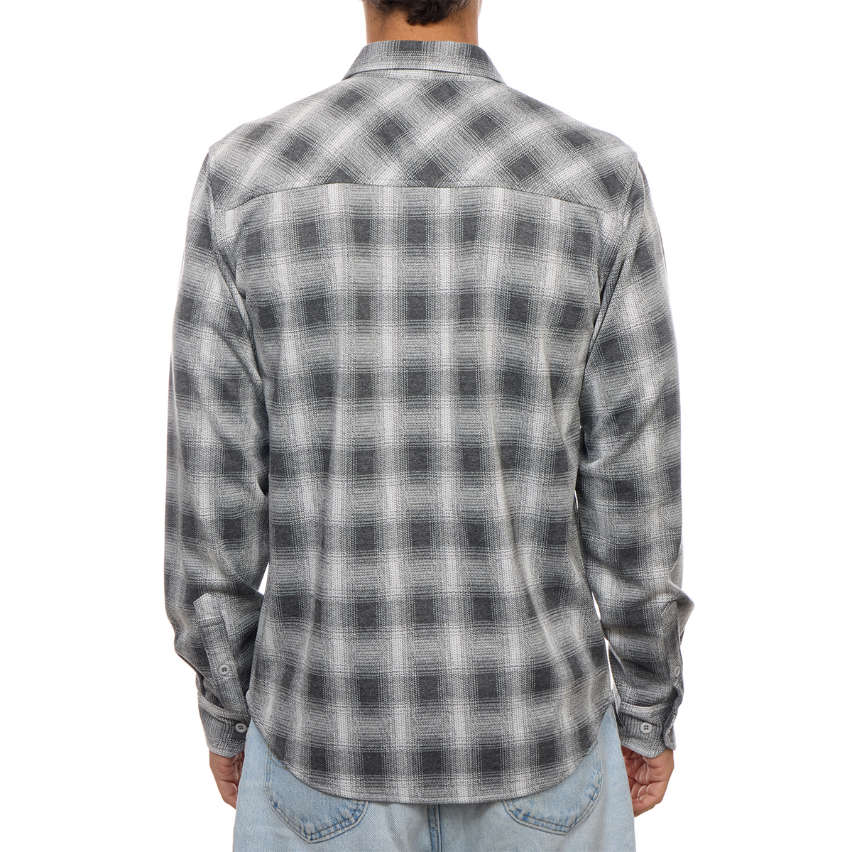Mack Knit Plaid Shirt