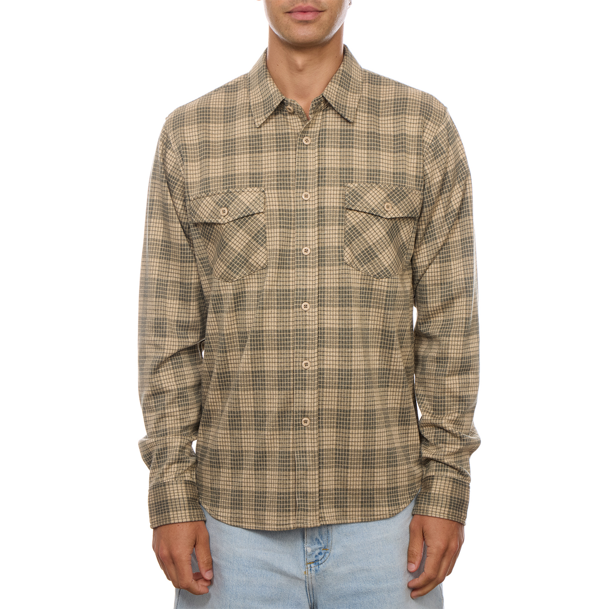 Westin Knit Plaid Shirt