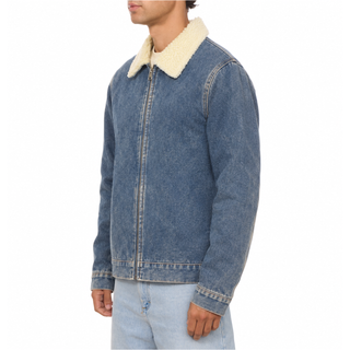 Gael Denim Zip Up Jacket