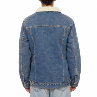 Gael Denim Zip Up Jacket