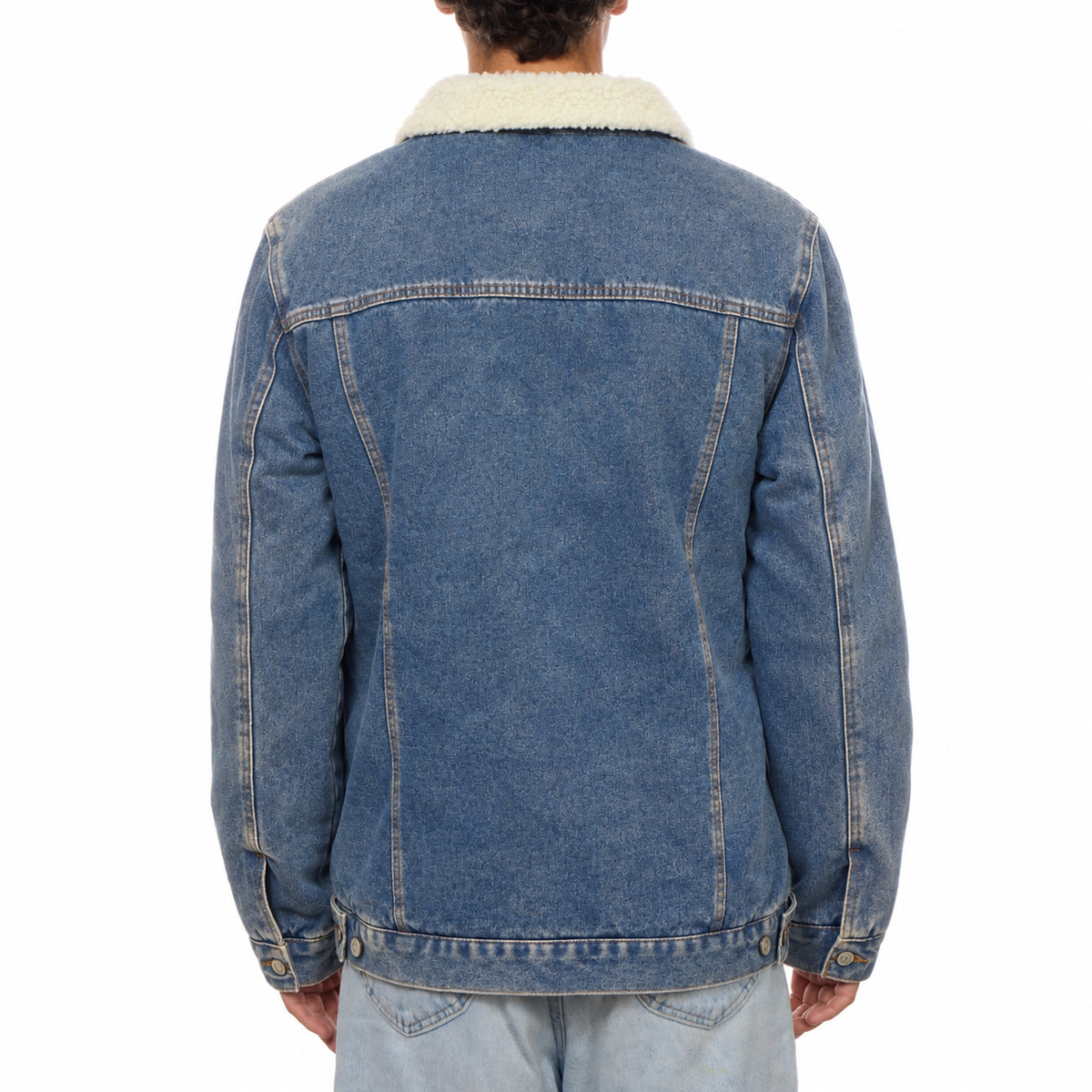 Gael Denim Zip Up Jacket