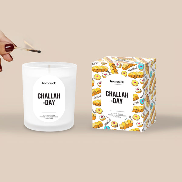 Challah-Day Candle