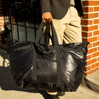 The Weekender Tote in Black Ice