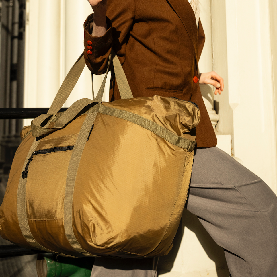 The Weekender Tote in Coyote