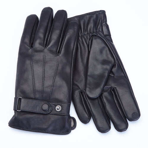 Lambskin Touchscreen Gloves with Cashmere Lining