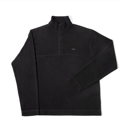 Addis Fleece Half Zip - Black – GQ Box